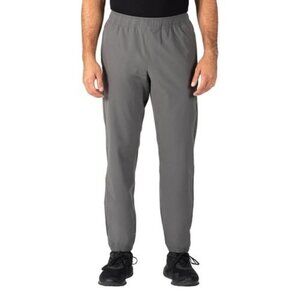 NEW Soybu Men's M Woven Jogger Track Pants Gray Pull on